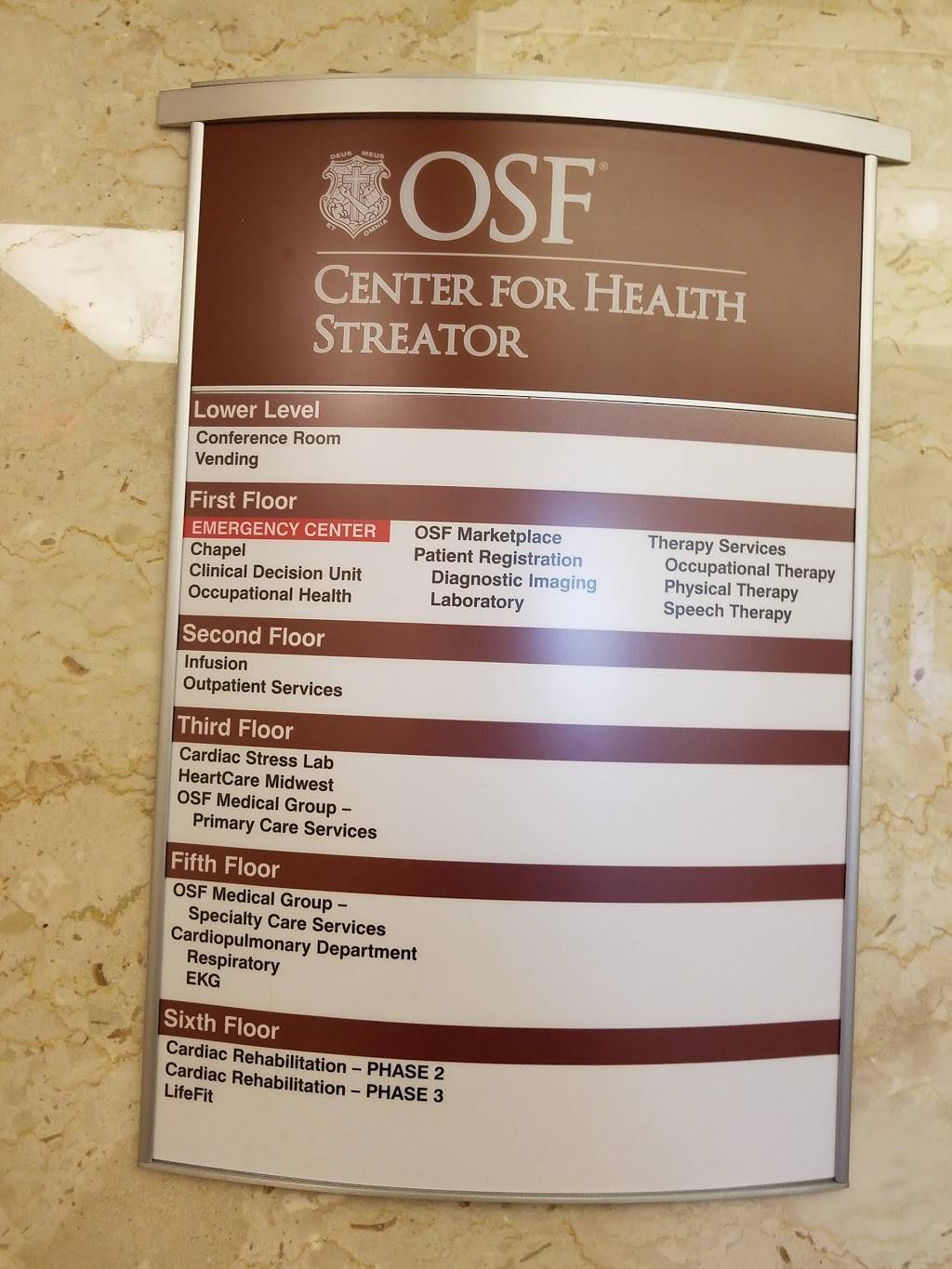 OSF Center for Health - Streator | 111 Spring St, Streator, IL 61364 | Phone: (815) 673-2311