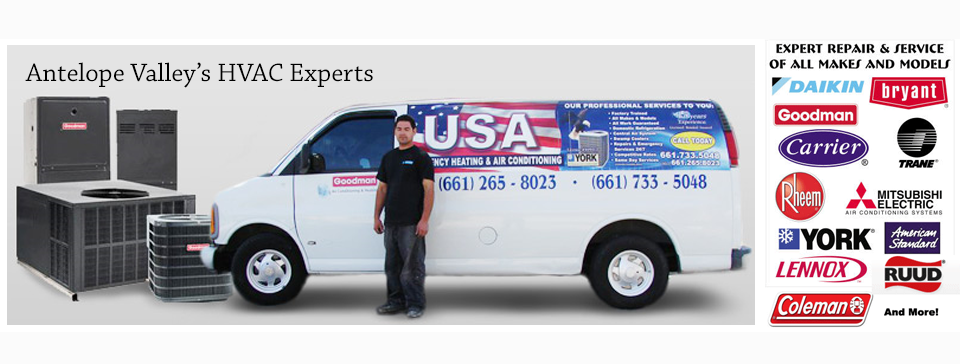 USA Efficiency Heating & AC Services | 132 E Ave M, Palmdale, CA 93550, USA | Phone: (661) 733-5048