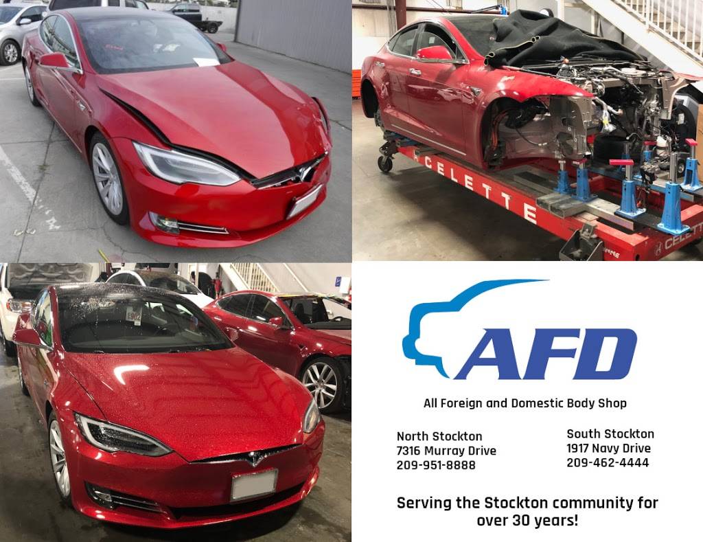 All Foreign & Domestic Body Shop | 1917 Navy Dr, Stockton, CA 95206, USA | Phone: (209) 462-4444