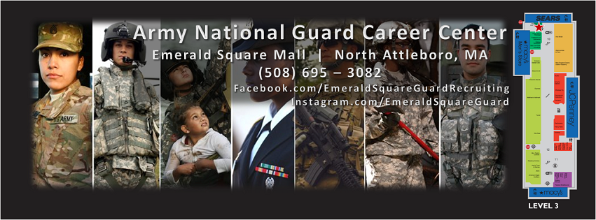 Army National Guard Recruiting Office | Emerald Square Mall, 999 S Washington St, North Attleborough, MA 02760, USA | Phone: (508) 695-3082