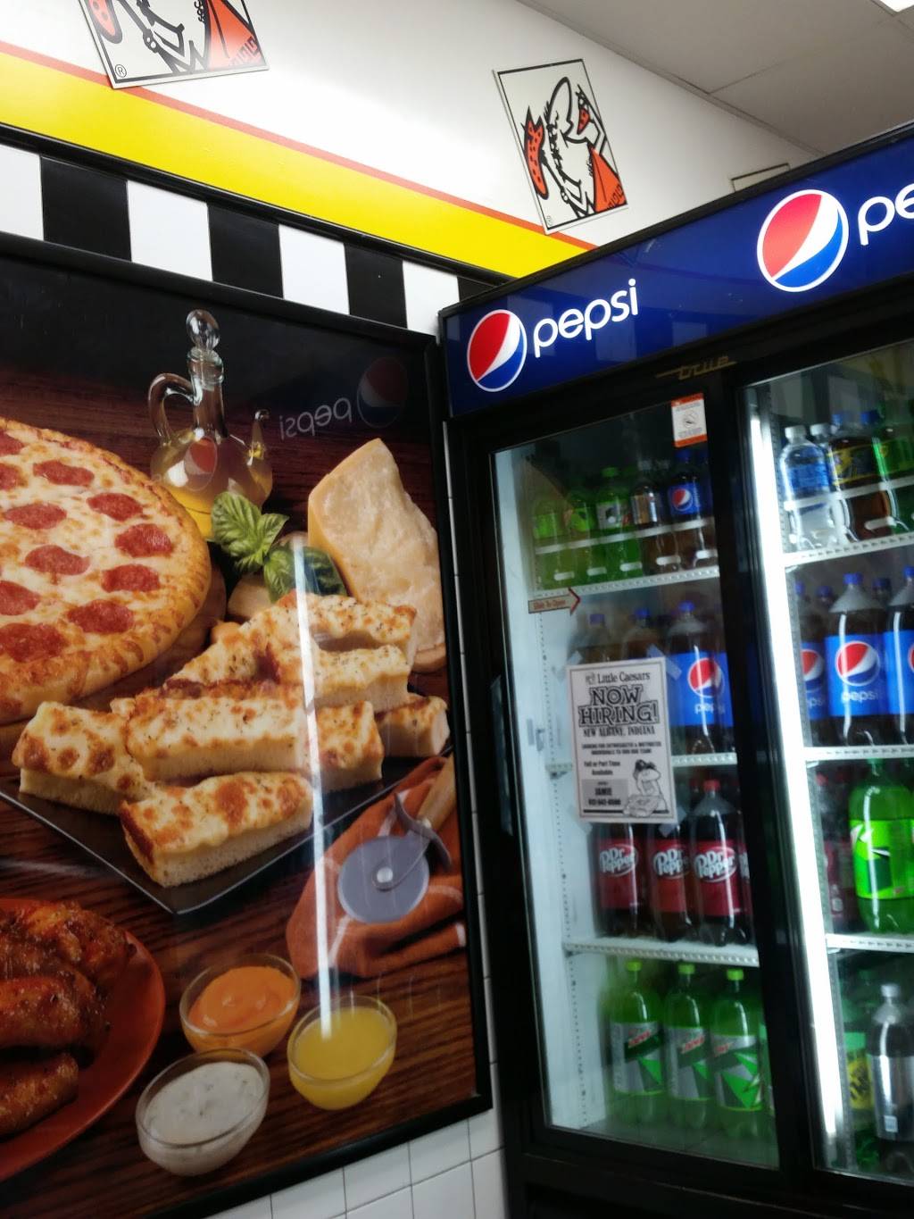 Little Caesars Pizza | 2868 Charlestown Rd, New Albany, IN 47150, USA | Phone: (812) 542-6500