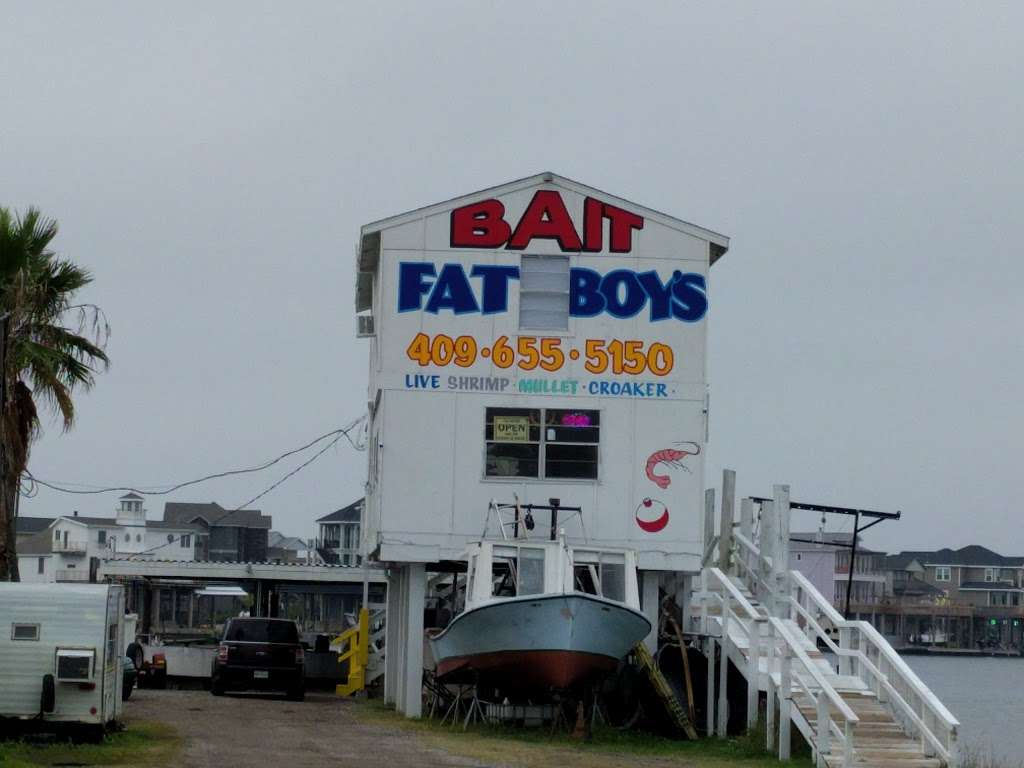 Fat Boys Bait and Tackle | 403 Jones Lake Rd, Galveston, TX 77554, USA | Phone: (409) 655-5150