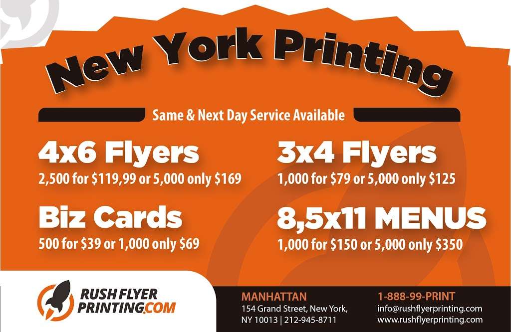 Rush Flyer Printing | 370 Whitesville Rd, Jackson, NJ 08527, USA | Phone: (866) 976-7822