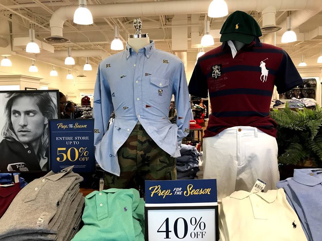 Polo Ralph Lauren Factory Store | 1600 Premium Outlets Blvd Suite 325, Norfolk, VA 23502, USA | Phone: (757) 292-4364