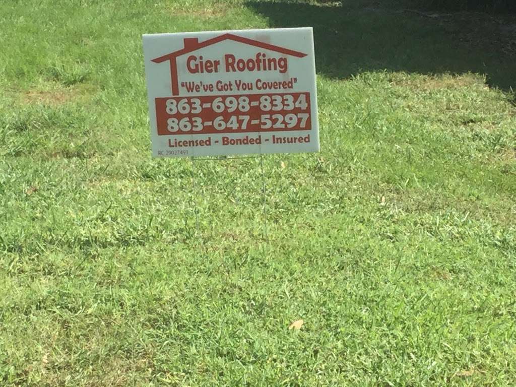 Gier Roofing, Inc | 6518 Lunn Rd, Lakeland, FL 33811, USA | Phone: (863) 647-5297