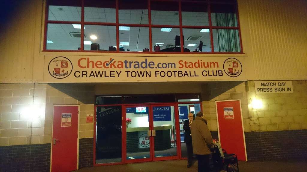 Checkatrade Stadium | Winfield Way, Crawley RH11 9RX, UK | Phone: 01293 410000