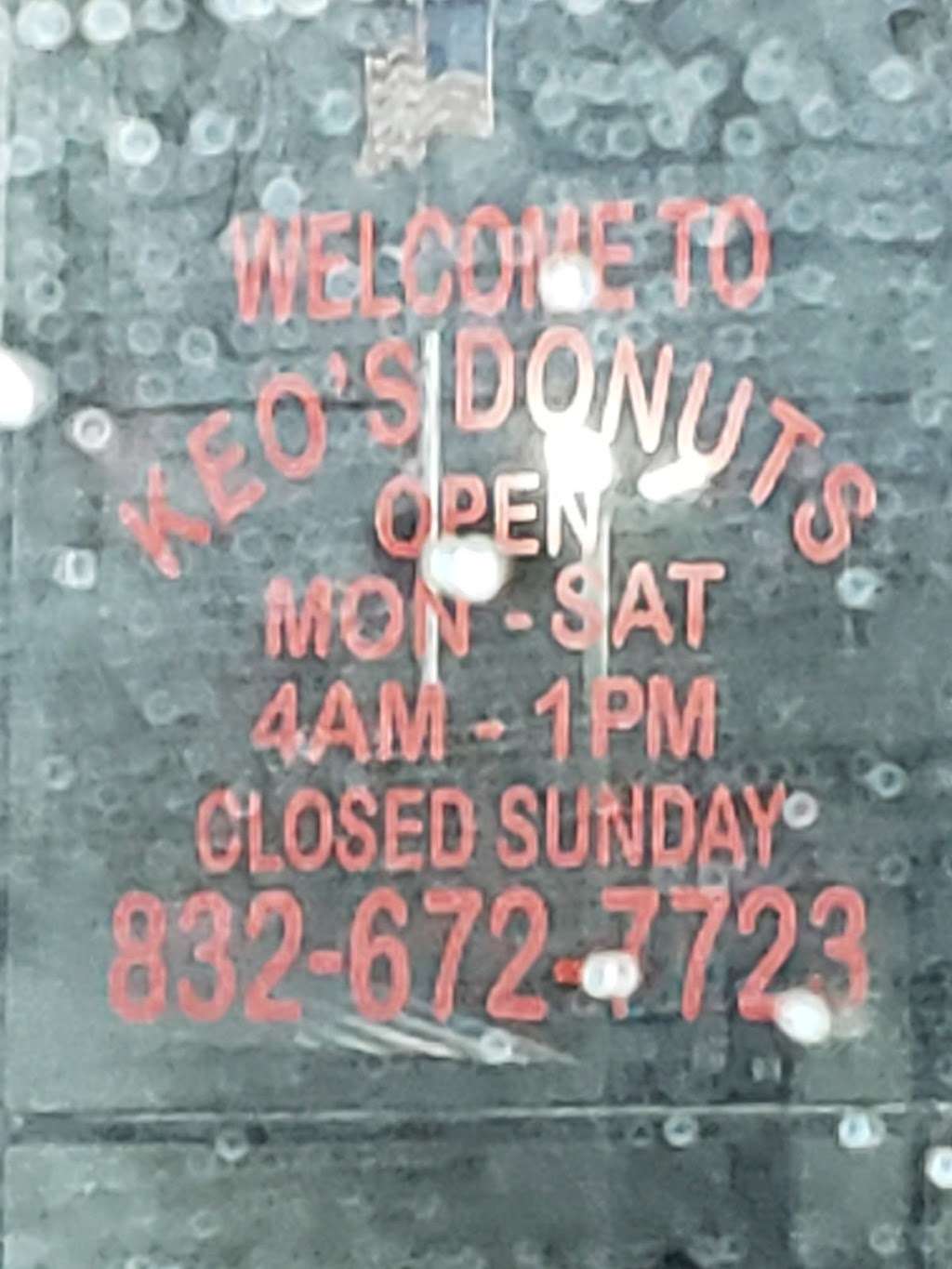 Keos Donuts | 1585 S Texas 6, Houston, TX 77077, USA | Phone: (832) 672-7723