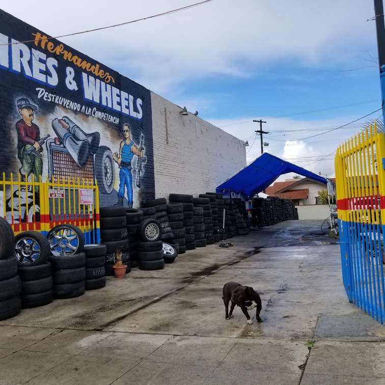 Hernandez Tires And Wheels | 4821 Normandie Ave, Los Angeles, CA 90037, USA | Phone: (323) 247-7777