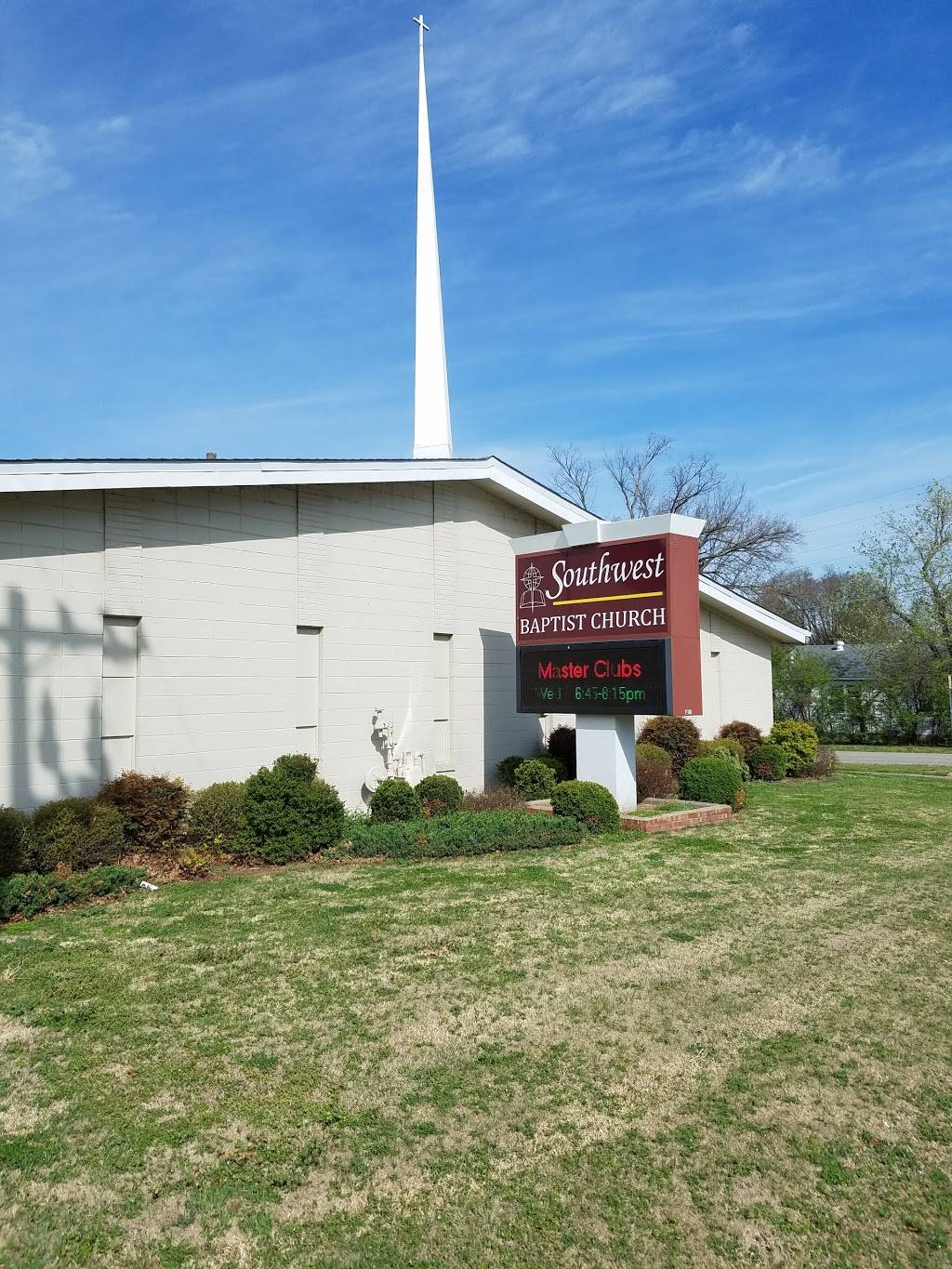 Southwest Baptist Church | 5304 S 33rd W Ave, Tulsa, OK 74107, USA | Phone: (918) 446-7593