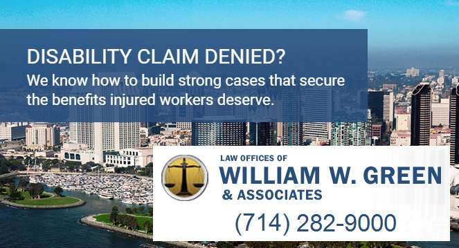 Law Offices of William W. Green & Associates | 505 Villa Real Dr, Anaheim, CA 92807 | Phone: (866) 543-7598