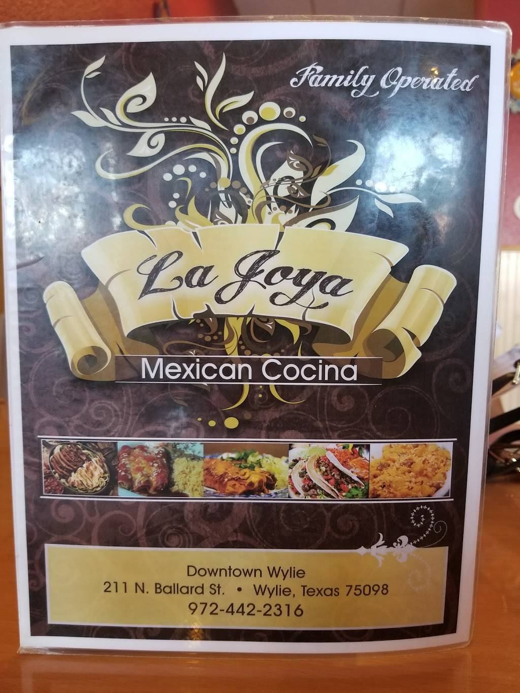 La Joya Mexican Cocina | 211 N Ballard Ave, Wylie, TX 75098, USA | Phone: (972) 442-4655