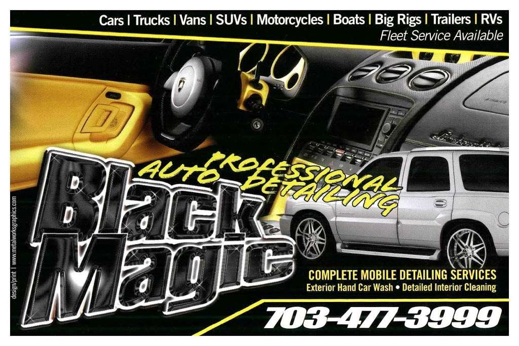 Black Magic Professional Auto Detailing | 9107 Industry Dr, Manassas, VA 20109, USA | Phone: (703) 477-3999