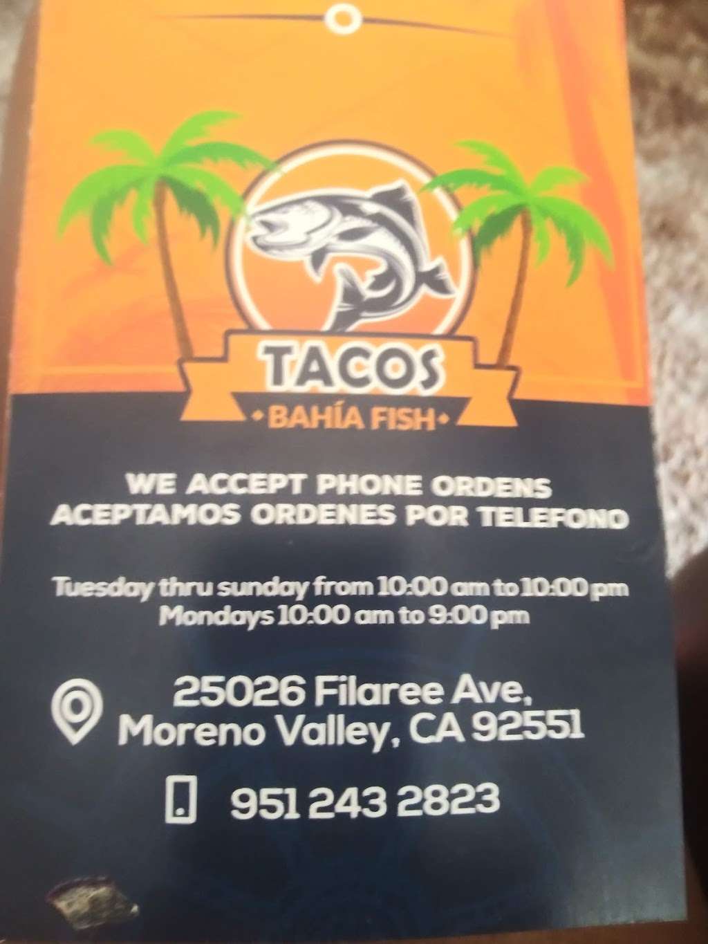 Tacos Bahia | 25042 Filaree Ave, Moreno Valley, CA 92551 | Phone: (951) 243-2823