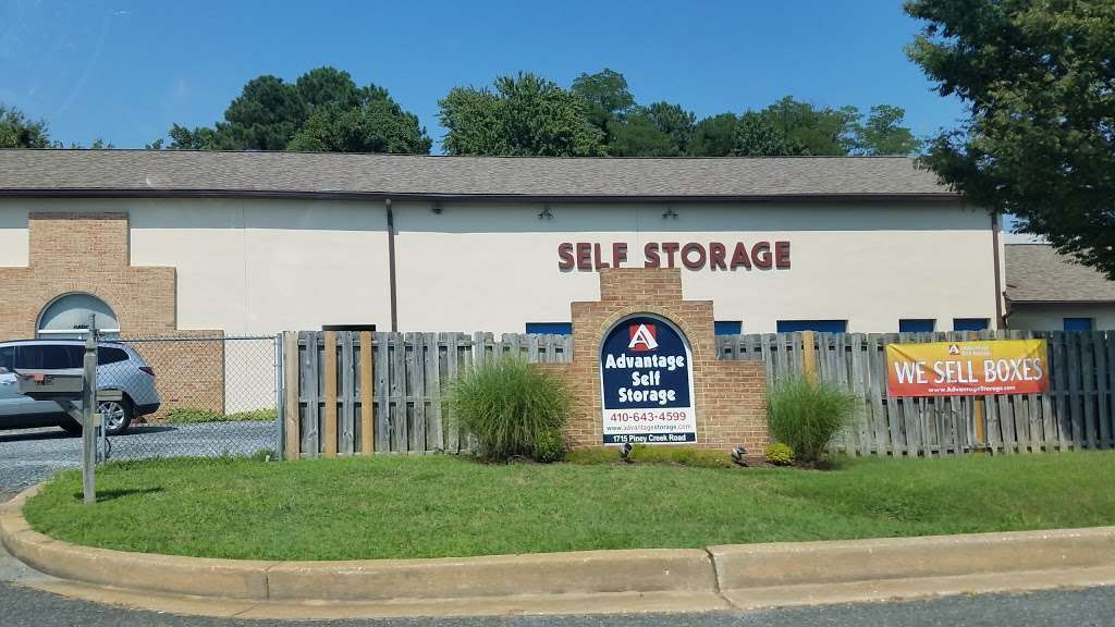 Advantage Self Storage | 1715 Piney Creek Rd, Chester, MD 21619, USA | Phone: (410) 346-5606