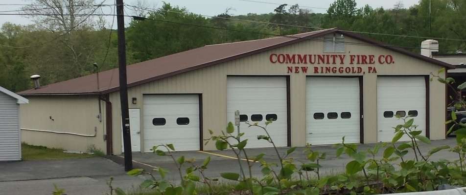 Community Fire Company New Ringgold | 25 E Railroad Ave, New Ringgold, PA 17960, USA | Phone: (570) 943-2212