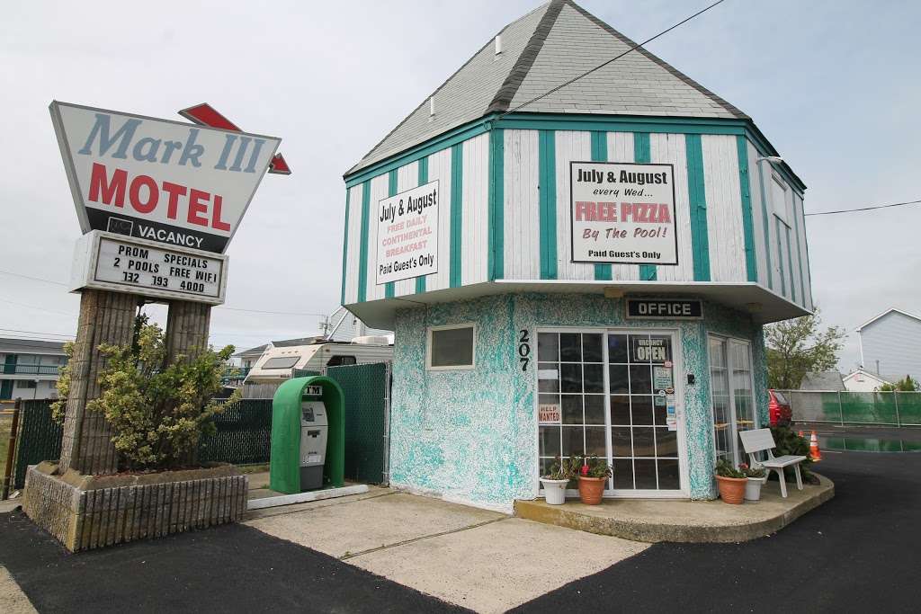 Mark III Motel | 207 Carteret Ave, Seaside Heights, NJ 08751 | Phone: (732) 793-4000