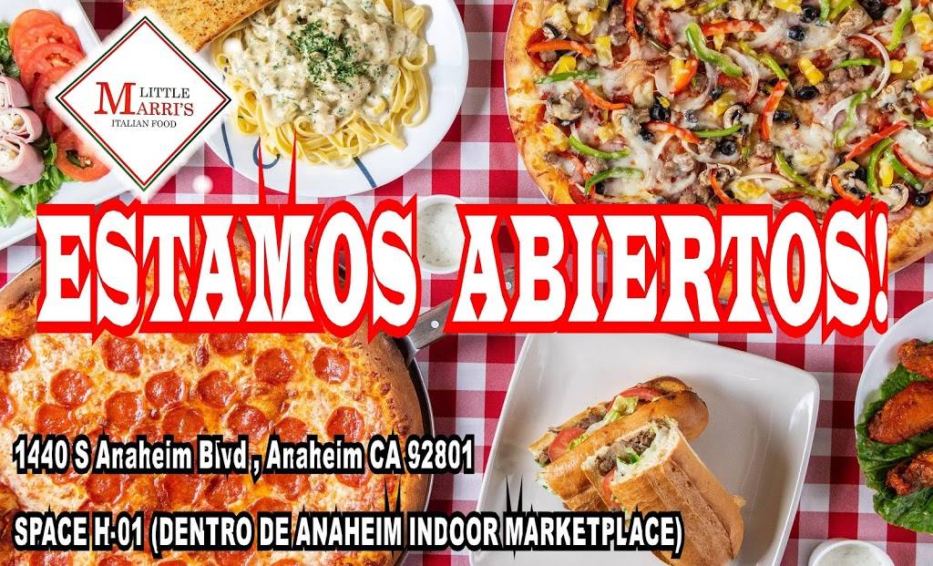 Little Marris Italian Food | 1440 S Anaheim Blvd, Anaheim, CA 92805 | Phone: (714) 991-5550