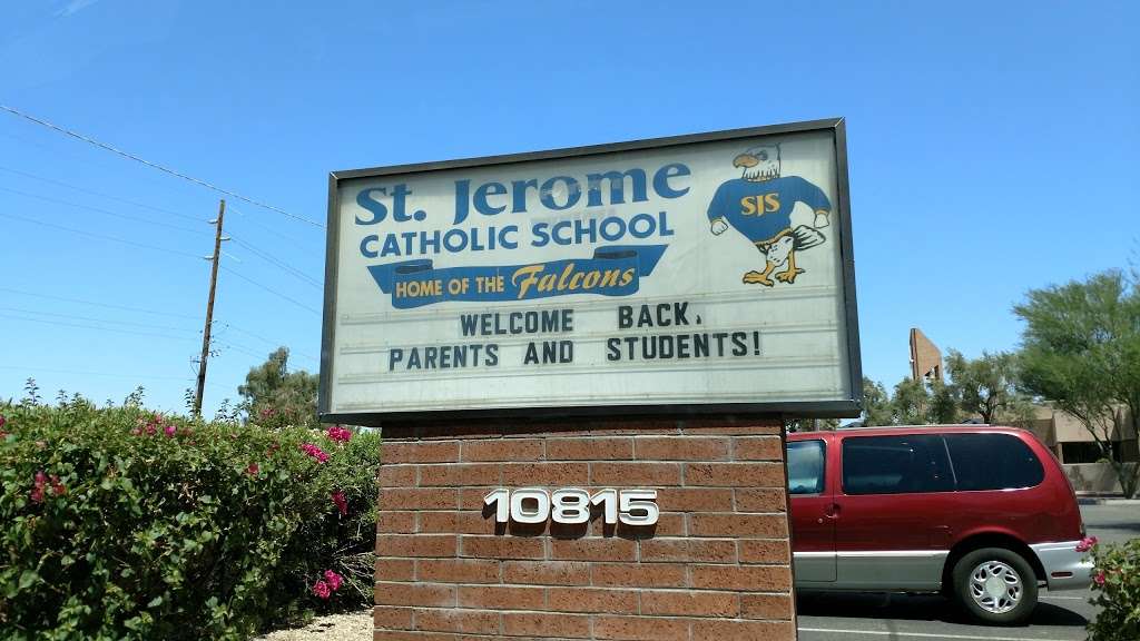 St Jerome Catholic School | 10815 N 35th Ave, Phoenix, AZ 85029, USA | Phone: (602) 942-5644