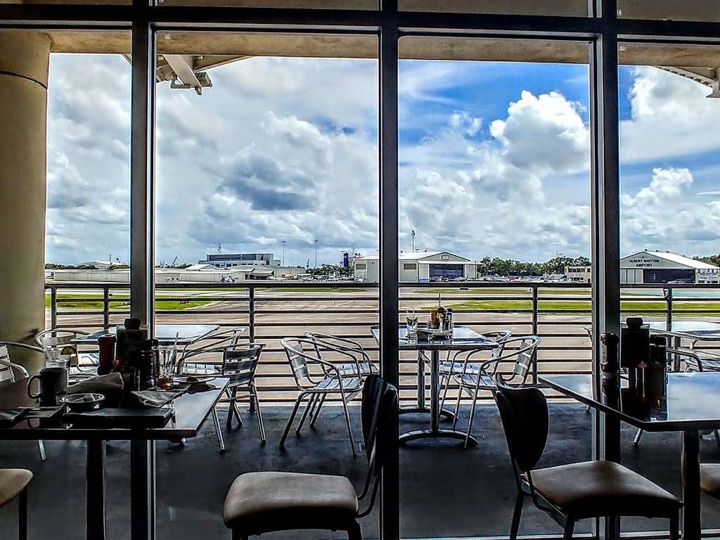 The Hangar Restaurant & Flight Lounge | Second Floor, Albert Whitted Airport, 540 1st St S, St. Petersburg, FL 33701, USA | Phone: (727) 823-7767