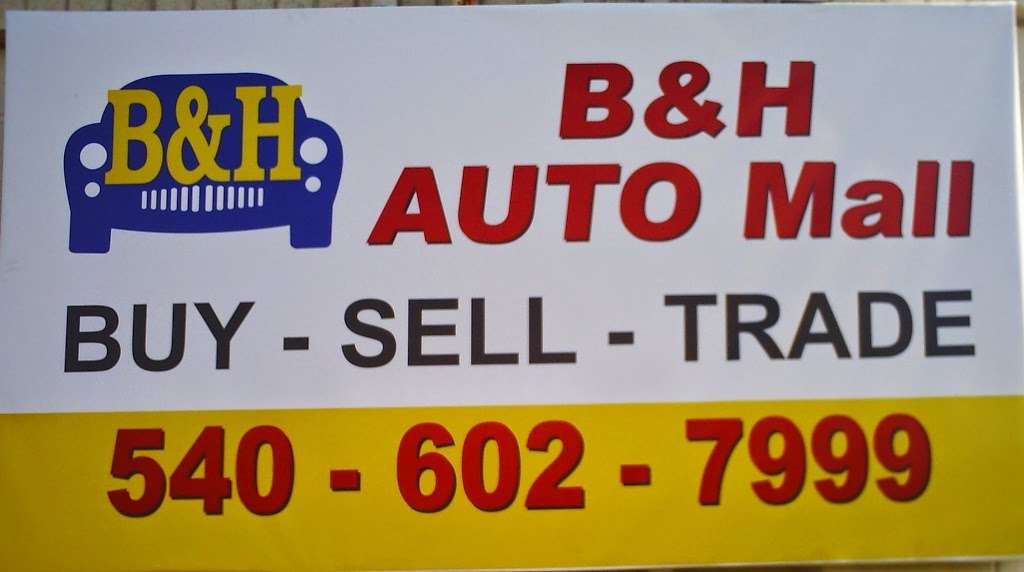 B&H Auto Mall | 1280 Jefferson Davis Hwy, Fredericksburg, VA 22405, USA | Phone: (540) 602-7999