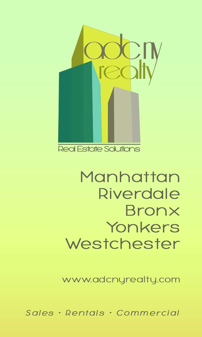 ADCNY Realty Corp | 2735 Henry Hudson Pkwy W #204, The Bronx, NY 10463, USA | Phone: (917) 659-6162