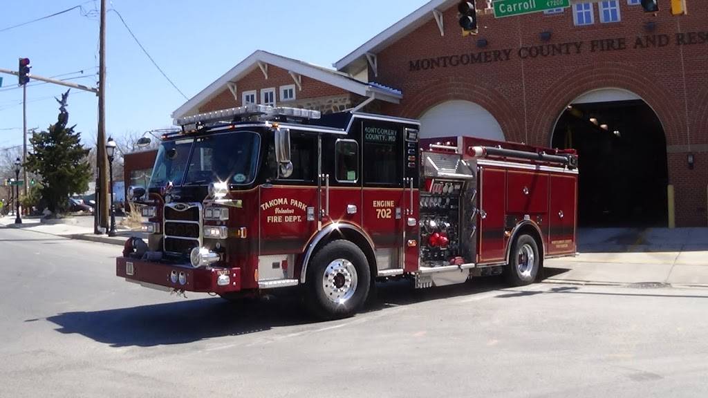 Takoma Park Volunteer Fire Department | 7201 Carroll Ave, Takoma Park, MD 20912, USA | Phone: (240) 773-4702