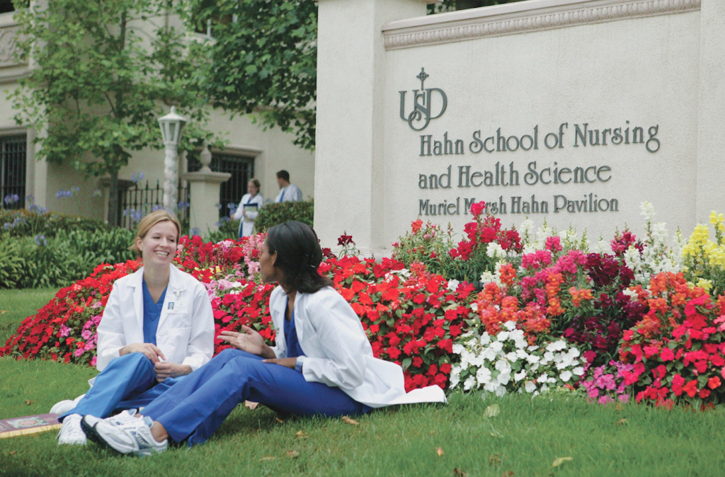 University of San Diego Hahn School of Nursing and Health Science | 5998 Alcala Park, San Diego, CA 92110, USA | Phone: (619) 260-4548