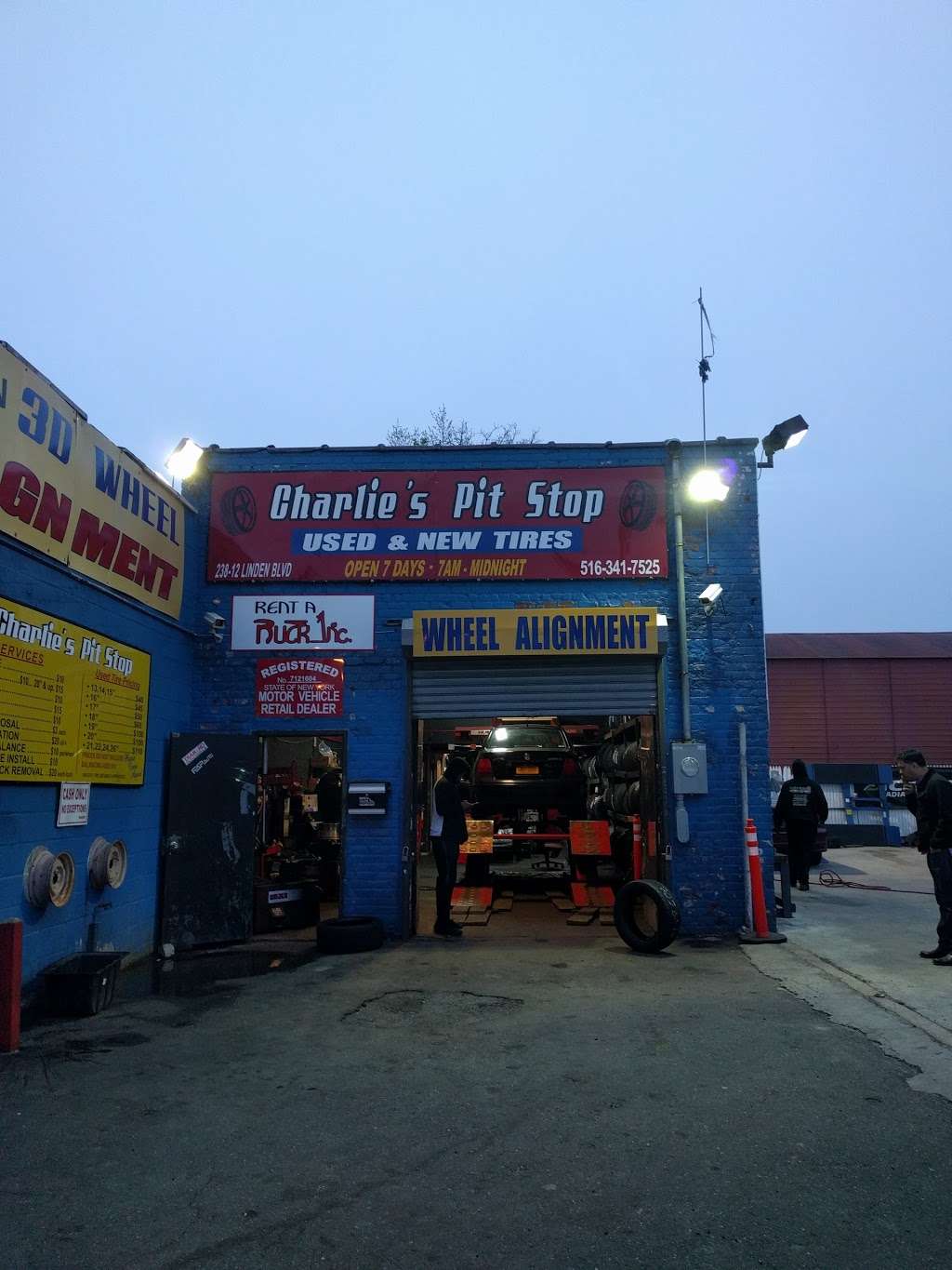 Charlies Pit Stop Tires | 23810 Linden Blvd, Elmont, NY 11003, USA | Phone: (516) 341-7525