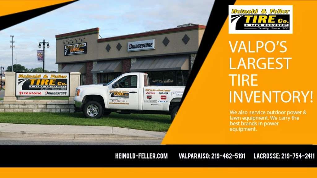 Heinold & Feller Tire & Lawn Equipment | 16 S Washington St, La Crosse, IN 46348, USA | Phone: (219) 754-2411