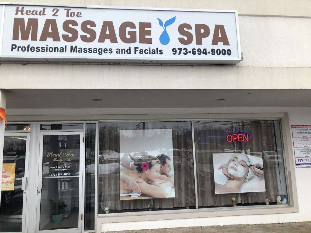 Head 2 Toe Massage and Spa | 1581 NJ-23, Wayne, NJ 07470 | Phone: (973) 694-9000