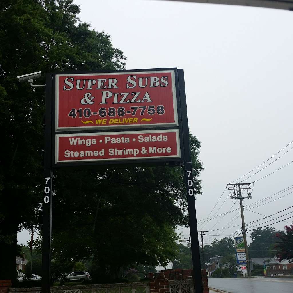 Super Subs & Pizza | 700 Mace Ave, Essex, MD 21221, USA | Phone: (410) 686-7758