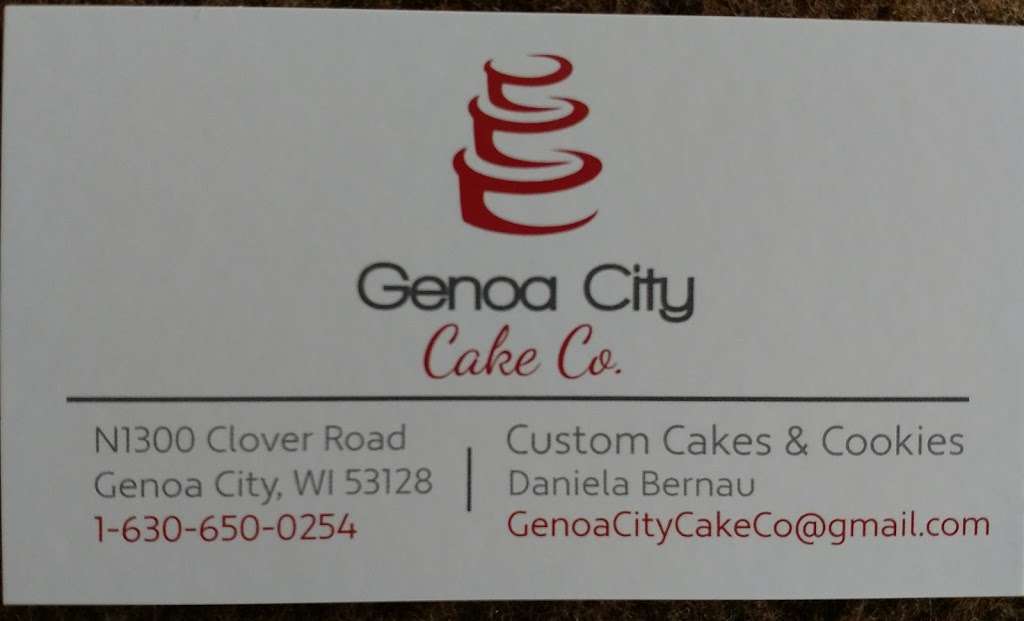 Genoa City Cake Co. | N1300 Clover Rd, Genoa City, WI 53128, USA | Phone: (630) 650-0254