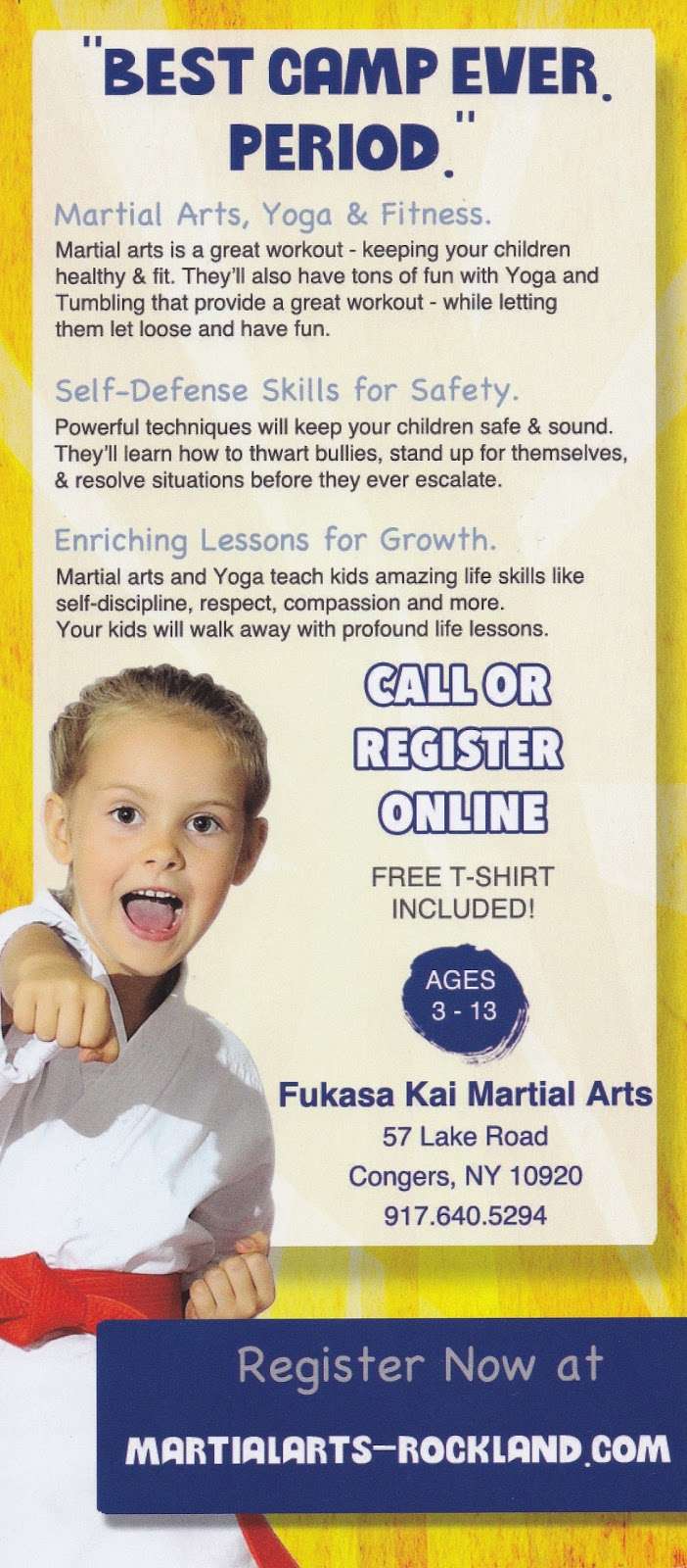 Martial Arts - Rockland - Fukasa Kai | 57 Lake Rd #B, Congers, NY 10920, USA | Phone: (917) 640-5294