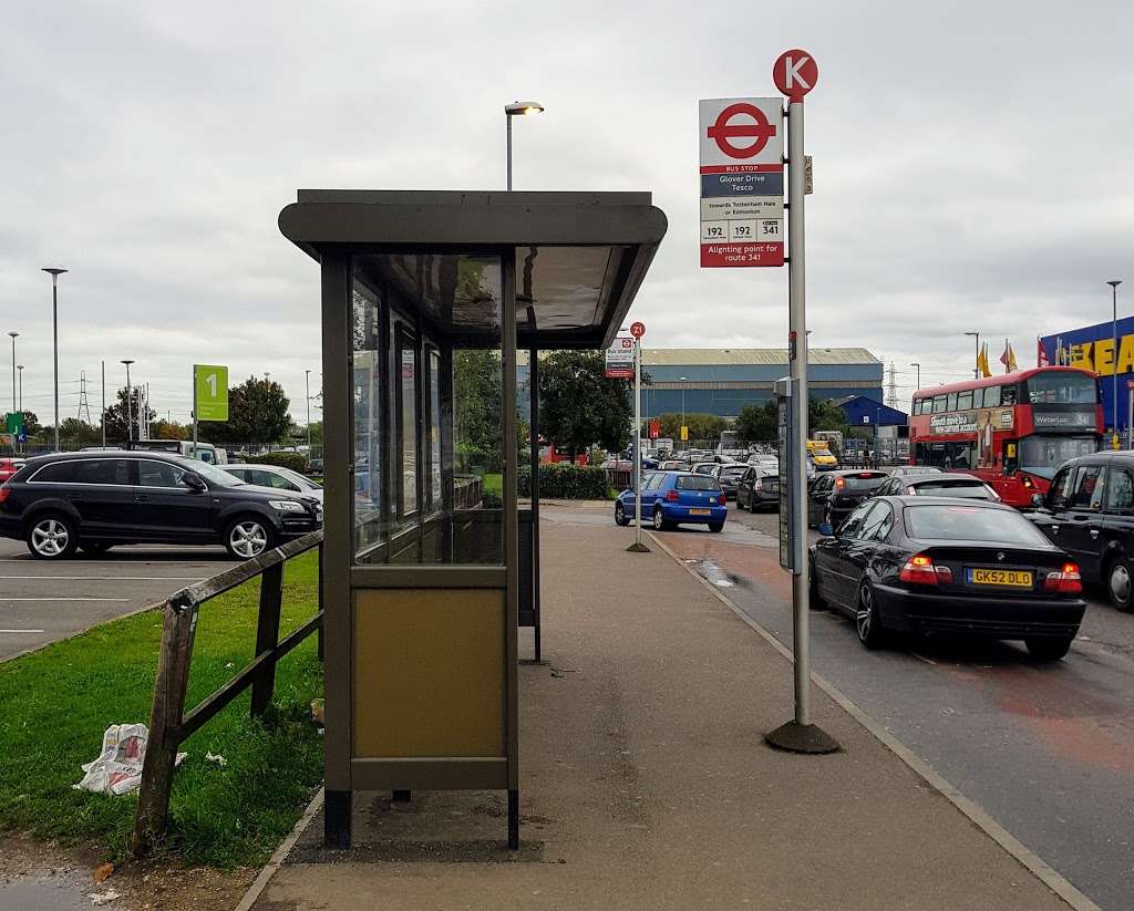 Glover Drive Tesco (Stop K) | London N18 3HF, UK