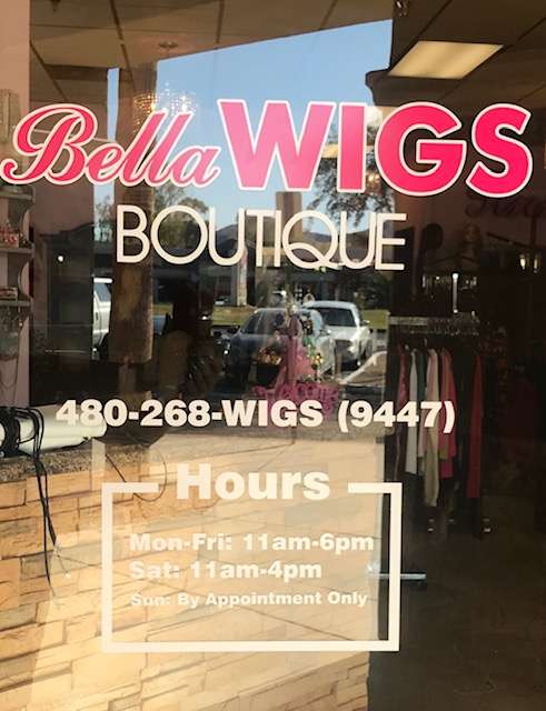 Bella Wigs Boutique | 4855 Warner Rd Suite A-22, Phoenix, AZ 85044, USA | Phone: (480) 268-9447
