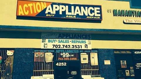 Action Appliance - Sales, Parts and Repairs | 3405 W. Lake Mead Blvd., Unit 100, North Las Vegas, NV 89032, USA | Phone: (702) 444-4535