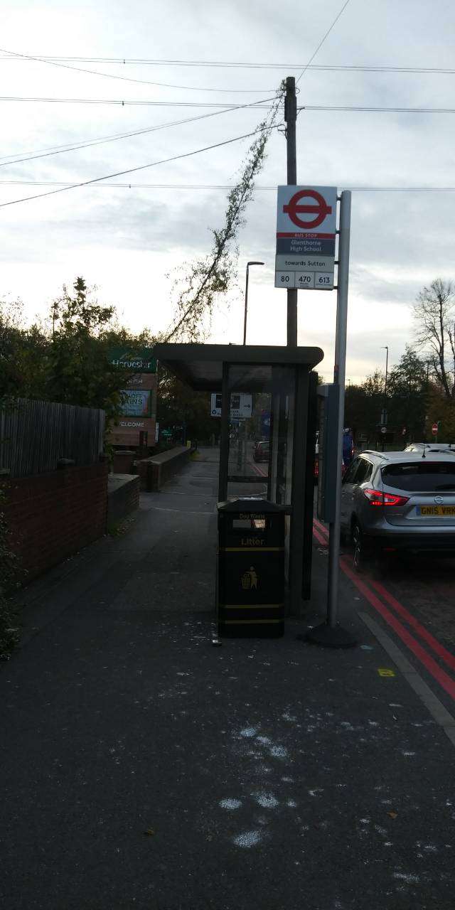 Glenthorne High School towards Sutton (Stop SB) | Sutton Common Rd, Sutton SM3 9PS, UK