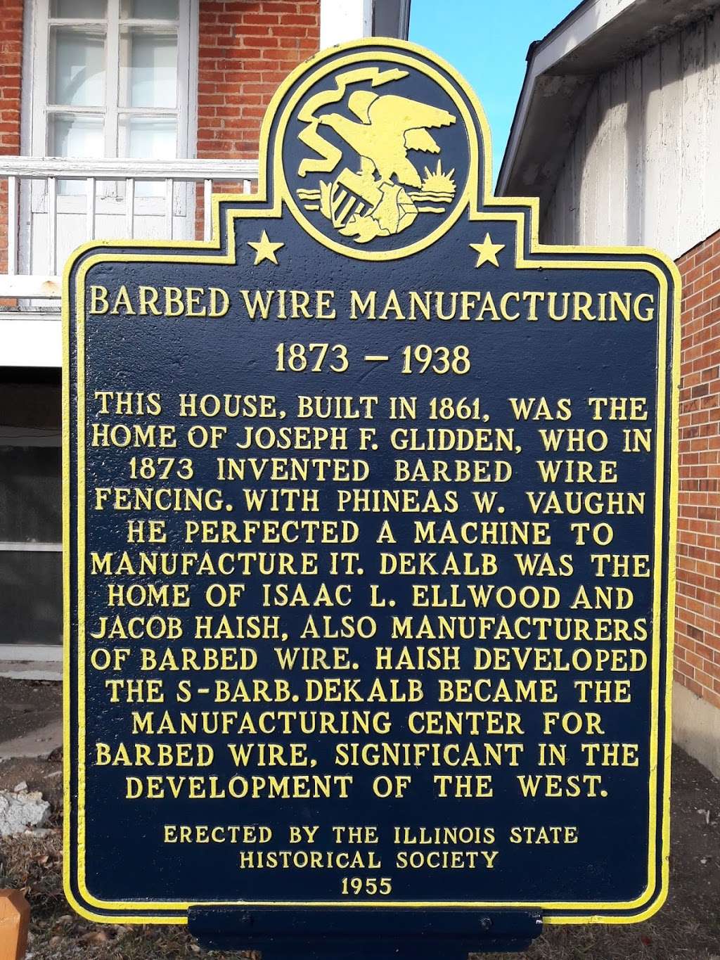 Glidden Historical Center | 921 W Lincoln Hwy, DeKalb, IL 60115, USA | Phone: (815) 756-7904