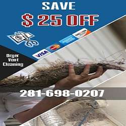 Dryer Vent Cleaning Katy Texas | 19214 Clay Rd, Katy, TX 77449, USA | Phone: (281) 698-0207