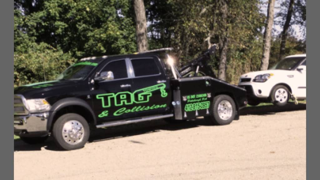 Tag Towing & Collision | 5945 Buttermilk Hollow Rd, Pittsburgh, PA 15207, USA | Phone: (412) 915-0957