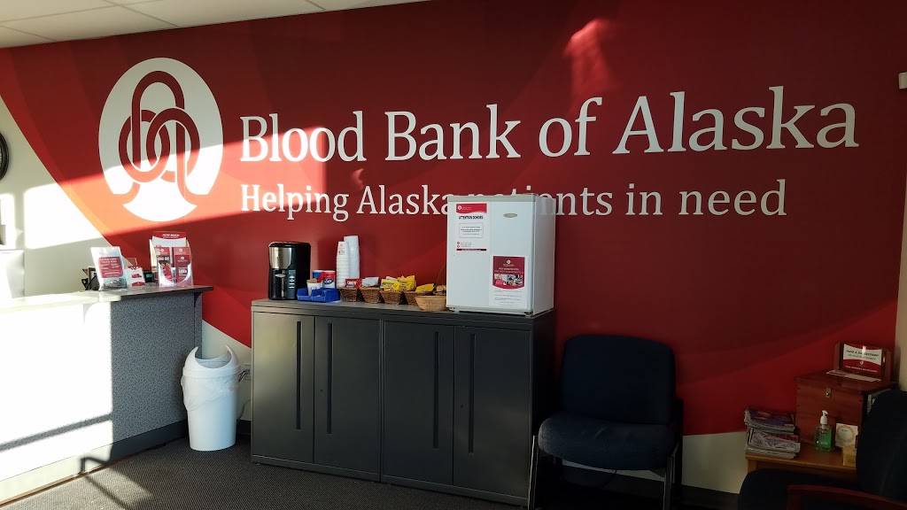 Blood Bank of Alaska | 8920 Old Seward Hwy suite c, Anchorage, AK 99515, USA | Phone: (907) 222-5630