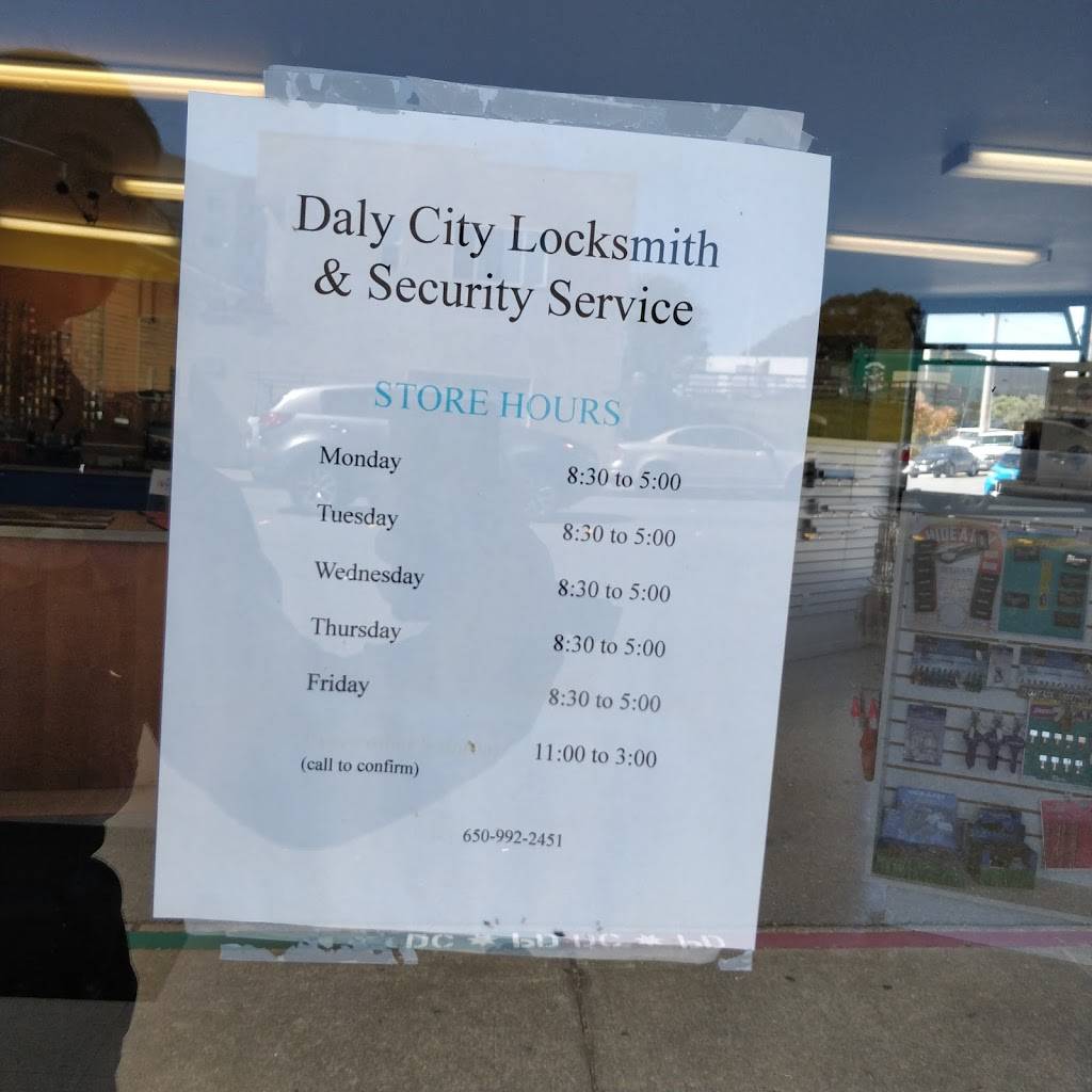 Daly City Locksmith & Security Service | 150 San Pedro Rd, Daly City, CA 94014, USA | Phone: (650) 992-2451