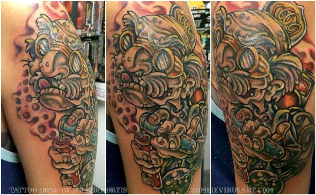 House of 1000 Tattoos | 643 Bound Brook Rd, Middlesex, NJ 08846, USA | Phone: (732) 752-1008