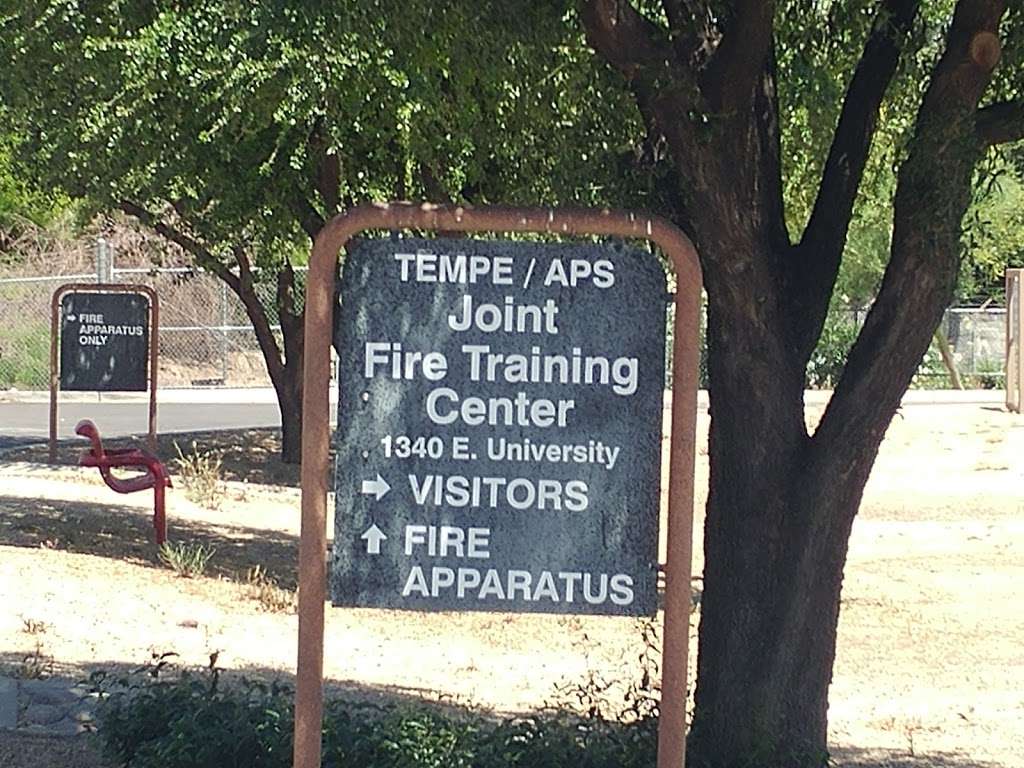 Tempe/APS Joint Fire Training Center | 1340 E University Dr, Tempe, AZ 85281, USA | Phone: (480) 858-7200