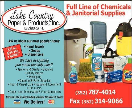 Lake Country Paper & Products | 2216 W Main St, Leesburg, FL 34748, USA | Phone: (352) 787-4014