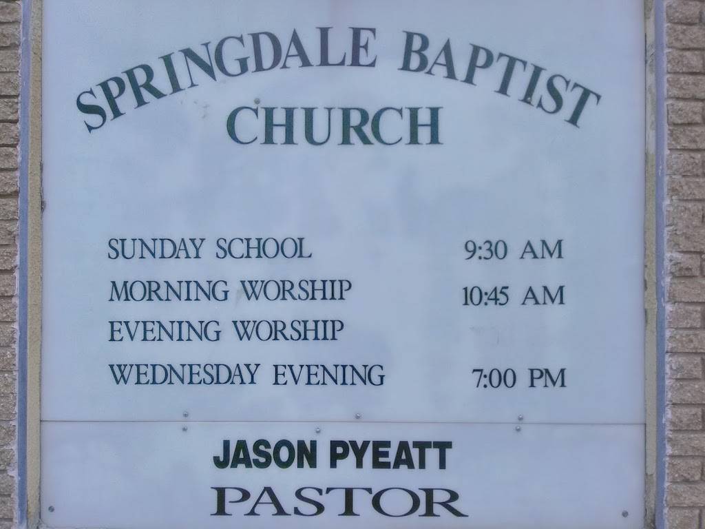 Springdale Baptist Church | 1511 N Lewis Ave, Tulsa, OK 74110, USA | Phone: (918) 585-9472