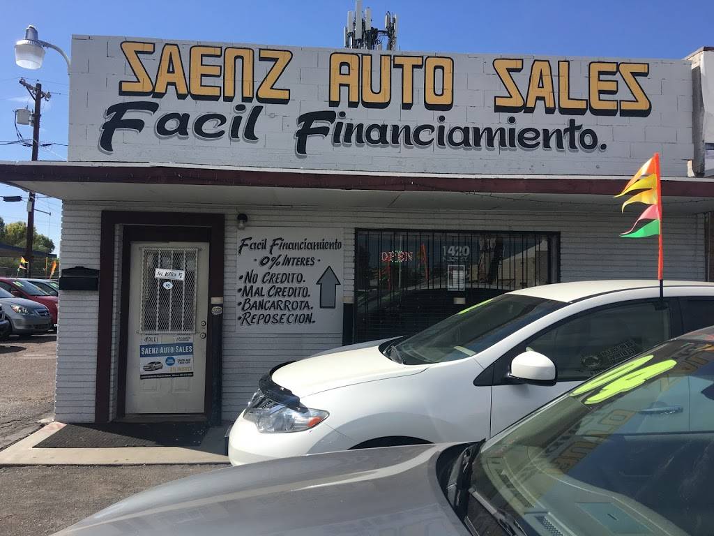 Saenz Auto Sales | 1420 N 32nd St, Phoenix, AZ 85008 | Phone: (602) 275-5032