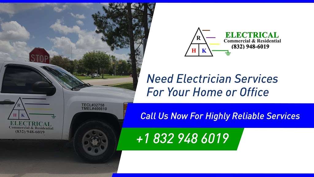 RHK Electrical | 15610 Harris Canyon Ln, Cypress, TX 77429 | Phone: (832) 948-6019