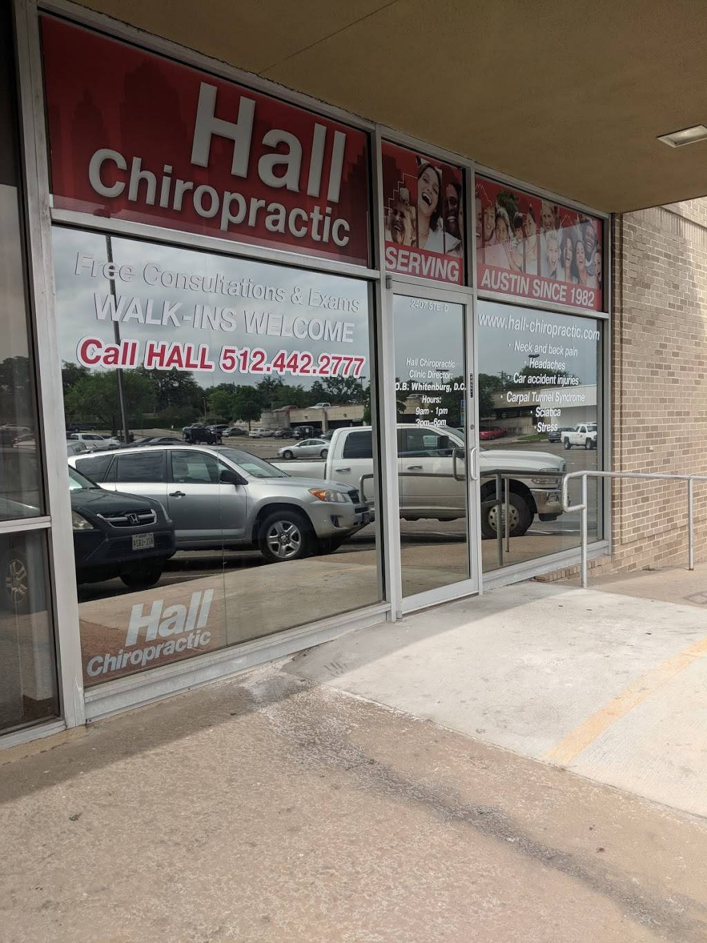 Hall Chiropractic | 2407 S Congress Ave, Austin, TX 78704, USA | Phone: (512) 442-2777