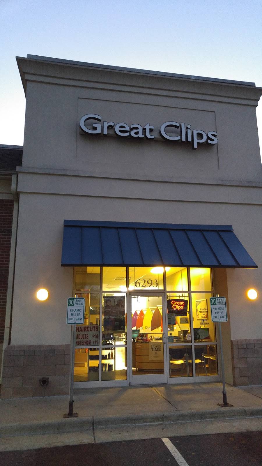 Great Clips | 6293 Towncenter Dr, Clemmons, NC 27012, USA | Phone: (336) 712-1800